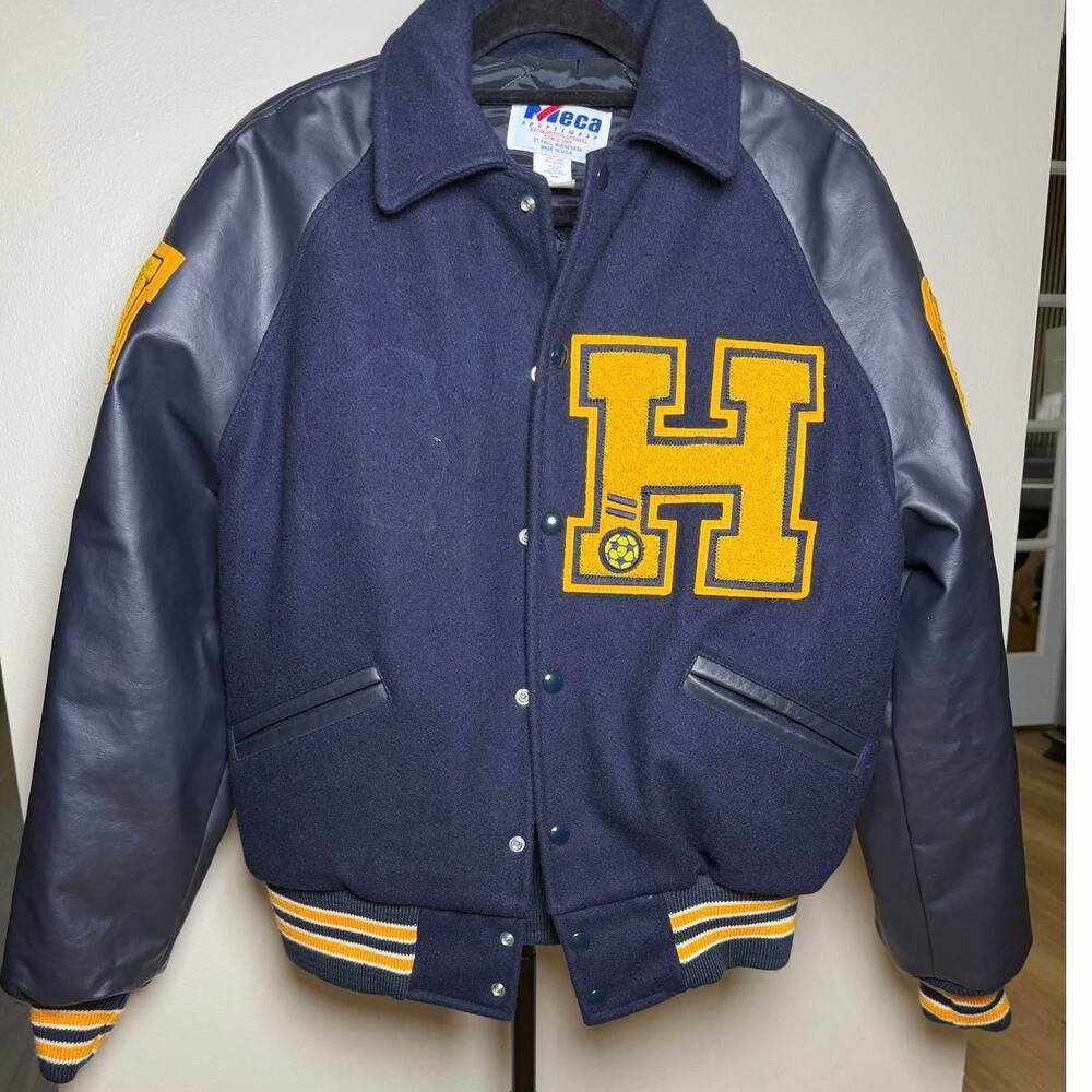 Vintage Varsity Jacket Size Medium HM 25 2